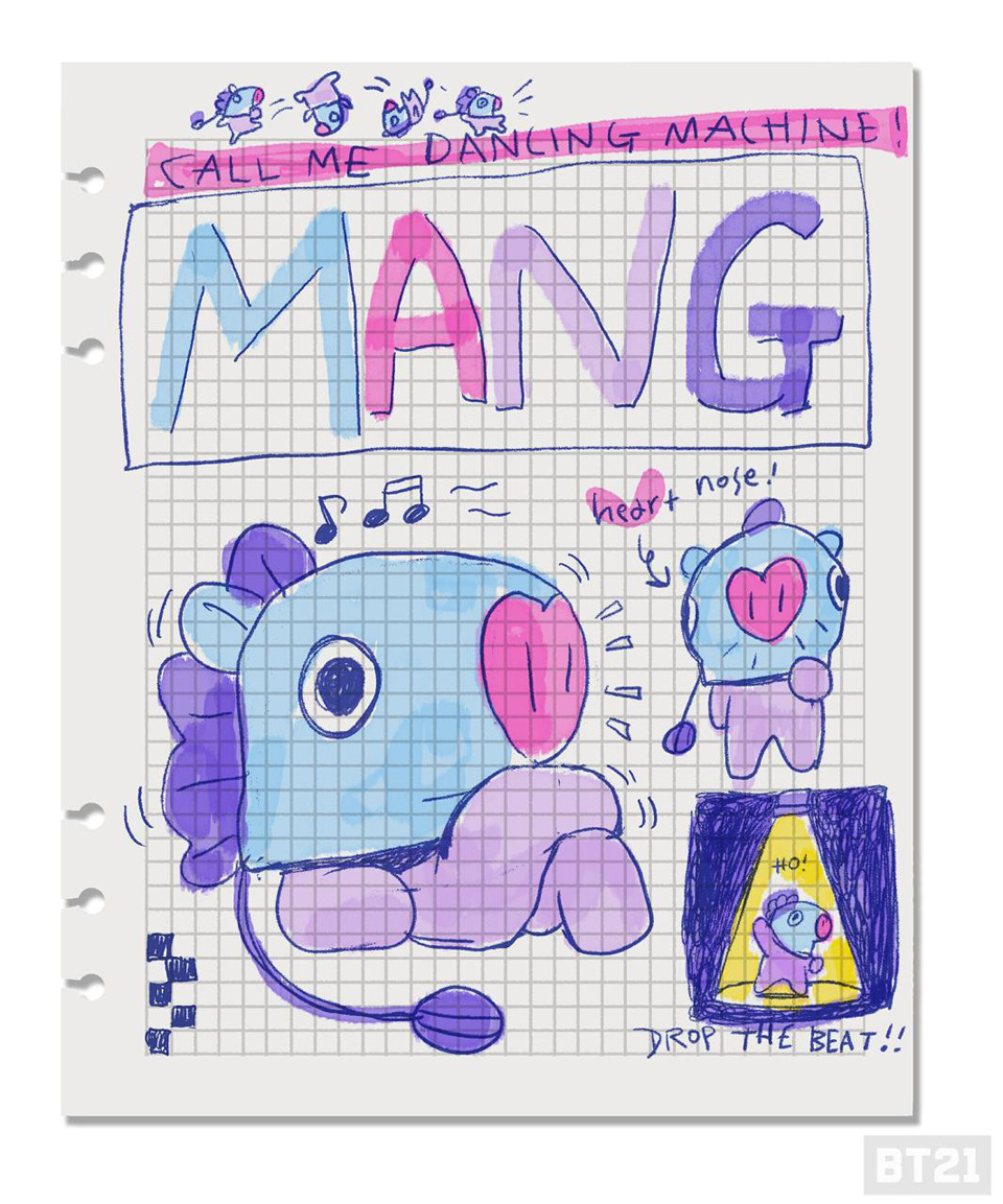 100 Mang Bt21 Wallpapers  Wallpaperscom