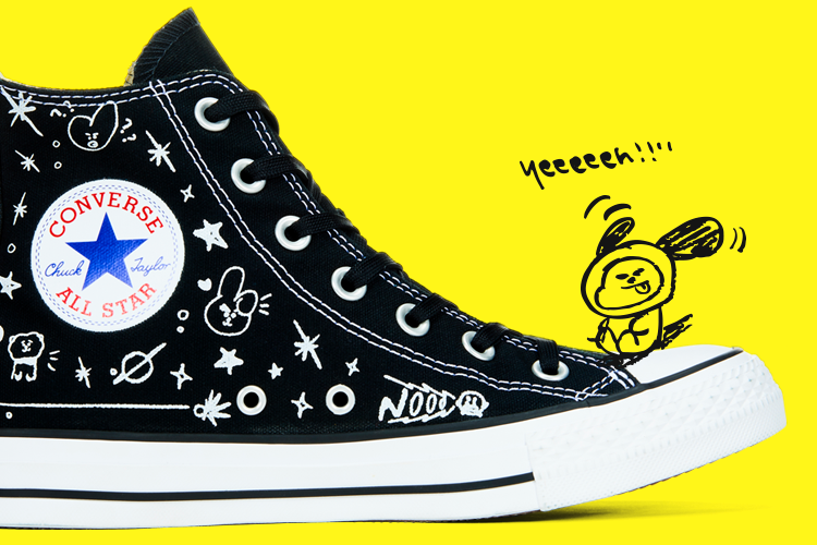 بورجون التبغ تمطر bts converse bt21 